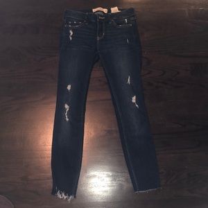 Hollister ripped jeans